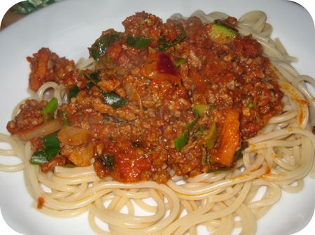 Spaghetti met Bertolli zongedroogde tomatensaus